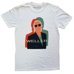 Paul Weller: Illustration Offset - White T-Shirt