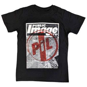 PIL (Public Image Ltd): Poster - Black T-Shirt