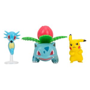 Pokémon: Pikachu #2, Horsea, Ivysaur Battle Figure Set 3-Pack (5cm) Preorder
