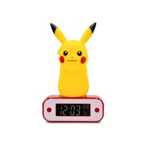 Pokémon: Pikachu Alarm Clock with Light (18cm) Preorder