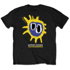 Primal Scream: Screamadelica Yellow - Black T-Shirt