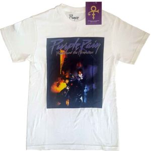 Prince: Purple Rain Square - White T-Shirt