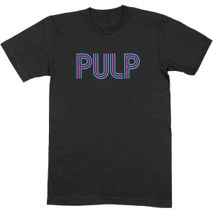 Pulp: Intro Logo - Black T-Shirt