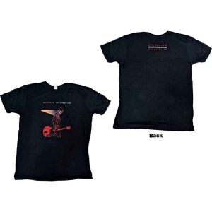 Queens Of The Stone Age: Budapest 2018 (Back Print) - Black T-Shirt