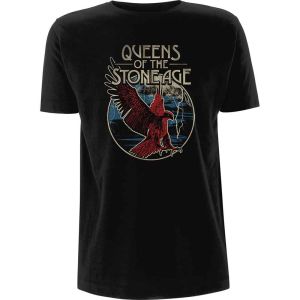 Queens Of The Stone Age: Eagle - Black T-Shirt