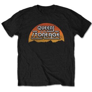 Queens Of The Stone Age: Sunrise - Black T-Shirt