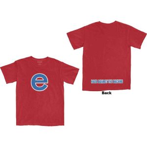 Rage Against The Machine: Big E (Back Print) - Red T-Shirt