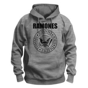 Ramones: Presidential Seal - Grey Pullover Hoodie