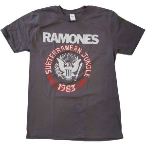 Ramones: Subterranean Jungle - Charcoal Grey T-Shirt