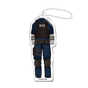 Resident Evil 2: Leon S. Kennedy Acryl Keychains Equipment (6cm)