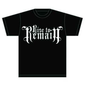 Rise To Remain: Logo - Black T-Shirt