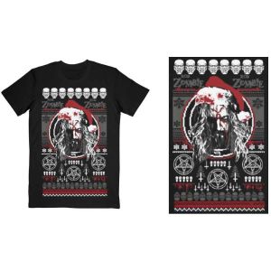 Rob Zombie: Bloody Santa - Black T-Shirt