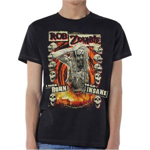 Rob Zombie: Born to Go Insane - Black T-Shirt