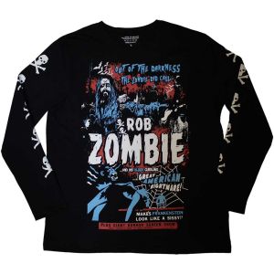 Rob Zombie: Zombie Call (Sleeve Print) - Black T-Shirt