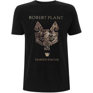 Robert Plant: Heaven Knows - Black T-Shirt