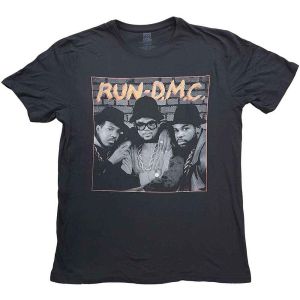 Run DMC: B&W Photo - Black T-Shirt