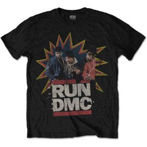 Run DMC: POW! - Black T-Shirt