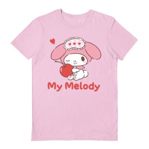 Sanrio: My Melody - Cherry Light Pink T-Shirt