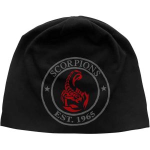 Scorpions: Est. 1965 (Discharge Print) - Black Beanie Hat Preorder