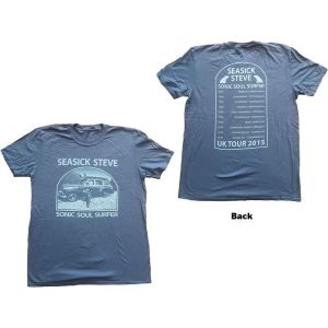 Seasick Steve: Sonic Soul Surfer - Blue T-Shirt