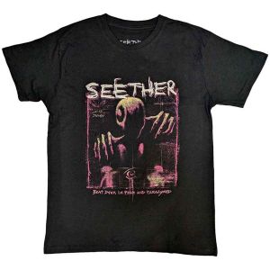 Seether: Beat Down - Black T-Shirt