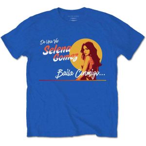 Selena Gomez: Mural - Royal Blue T-Shirt