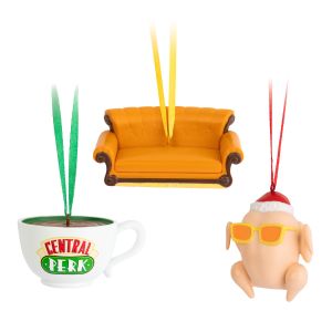 Friends: Christmas Decorations (Turkey, Sofa and Coffee Cup) Preorder