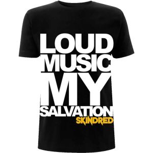 Skindred: Loud Music - Black T-Shirt