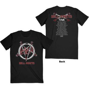 Slayer: Hell Awaits Tour (Back Print) - Black T-Shirt