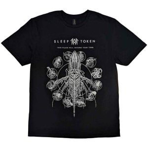 Sleep Token: Tomb Whale - Black T-Shirt