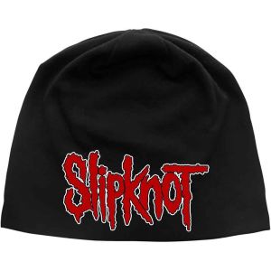 Slipknot: Logo (Discharge Print) - Black Beanie Hat