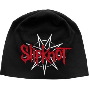 Slipknot: Nine Pointed Star (Discharge Print) - Black Beanie Hat Preorder