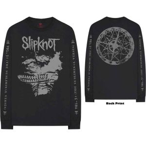 Slipknot: Subliminal Verses (Back Print, Sleeve Print) - Black T-Shirt