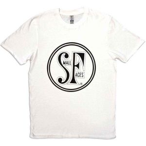 Small Faces: Logo - White T-Shirt