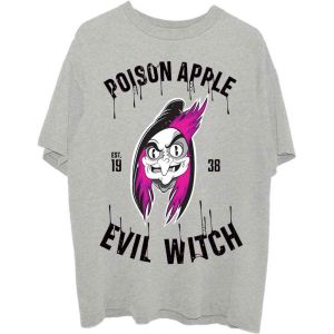 Snow White: Evil Witch Poison Apple - Grey T-Shirt