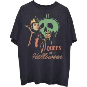 Snow White: Queen of Halloween - Black T-Shirt