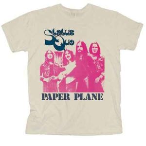 Status Quo: Paper Plane - Natural T-Shirt