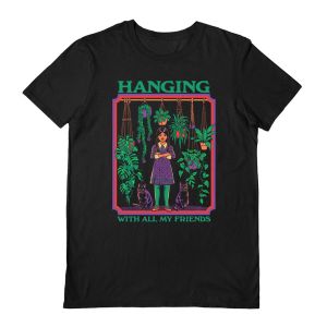 Steven Rhodes: Hanging With All My Friends Black T-Shirt