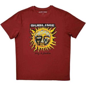 Sublime: GRN 40 Oz - Red T-Shirt