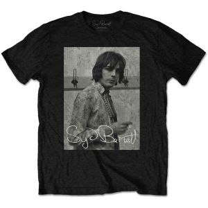 Syd Barrett: Smoking - Black T-Shirt