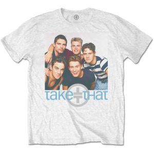 Take That: Group Hug - White T-Shirt