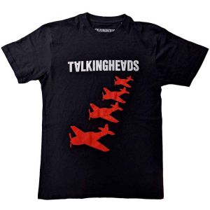 Talking Heads: 4 Planes - Black T-Shirt