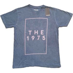 The 1975: I Like It Logo (Dip Dye, Dye Wash) - Denim Blue T-Shirt