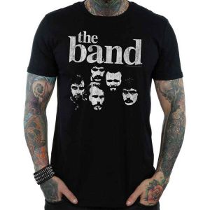 The Band: Heads - Black T-Shirt