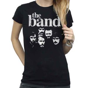 The Band: Heads - Ladies Black T-Shirt