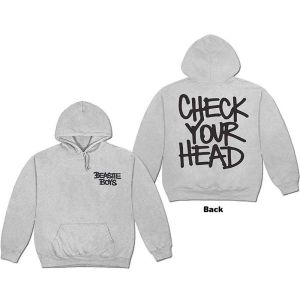 The Beastie Boys: Check Your Head (Back Print) - Grey Pullover Hoodie