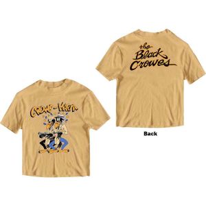 The Black Crowes: Crowe Mafia (Back Print) - Sand T-Shirt