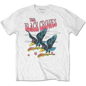 The Black Crowes: Flying Crowes - White T-Shirt