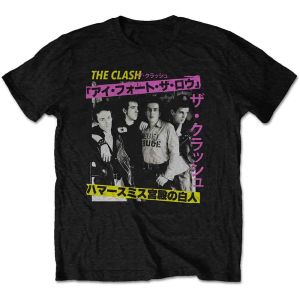 The Clash: London Calling Japan Photo - Black T-Shirt