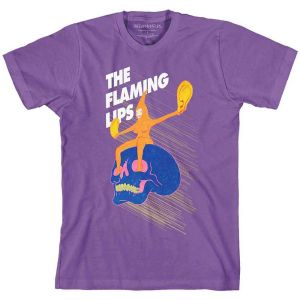 The Flaming Lips: Skull Rider - Purple T-Shirt